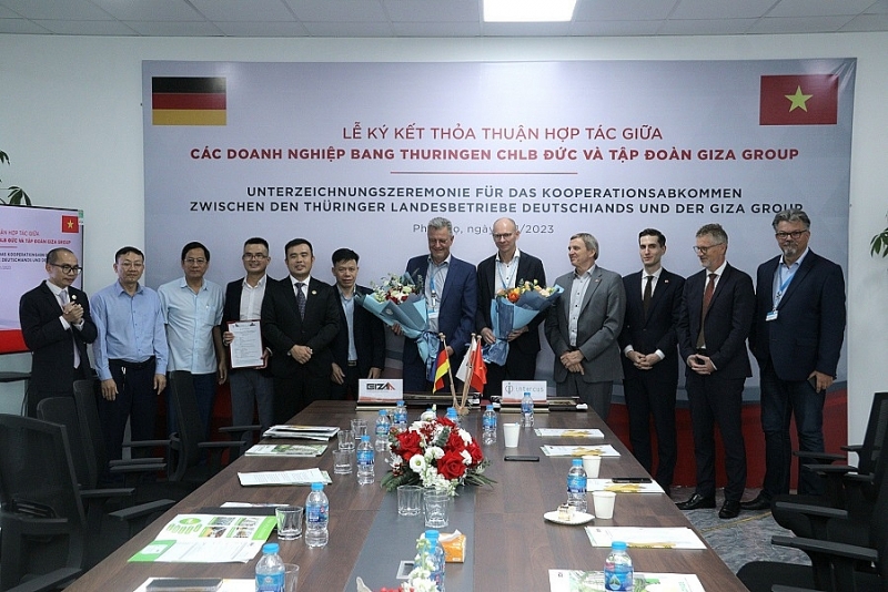Doanh nghiệp CHLB Đức ký kết thỏa thuận hợp tác với Tập đoàn Giza Group