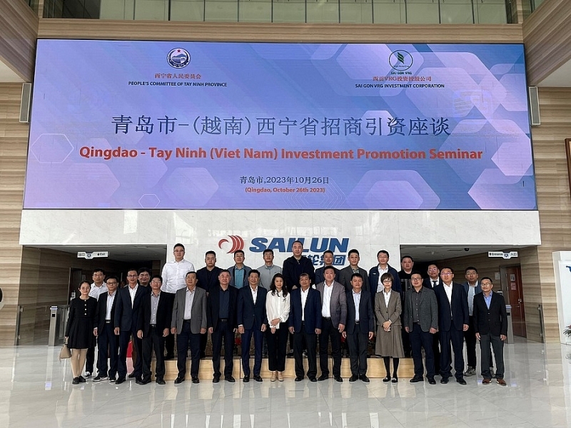 Tây Ninh tổ chức thành công Hội thảo xúc tiến đầu tư Thanh Đảo – Tây Ninh tại Trung Quốc