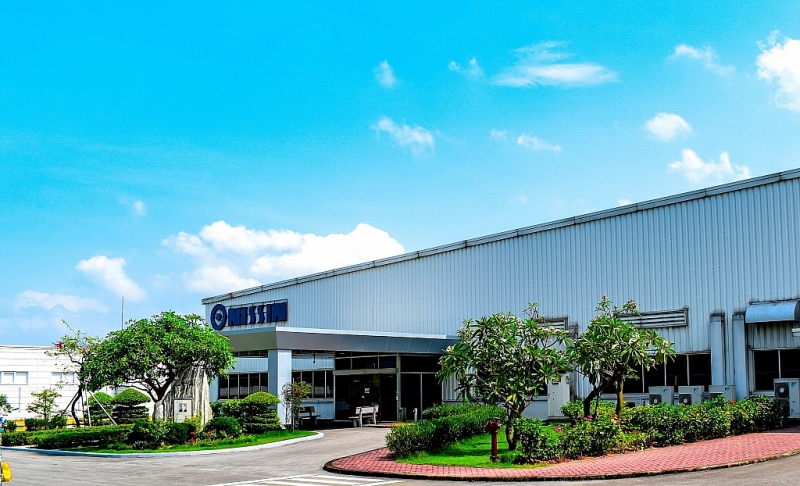 Nhà máy của Công ty Nissin Manufacturing Việt Nam (100% vốn Nhật Bản) tại KCN Lương Sơn