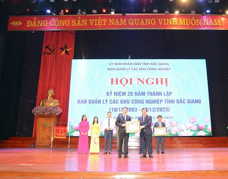 Dấu ấn thành tựu 20 xây dựng và phát triển Ban Quản lý các KCN tỉnh Bắc Giang