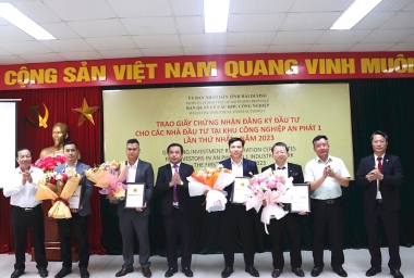 Khởi sắc trong thu hút đầu tư nước ngoài tại tỉnh Hải Dương