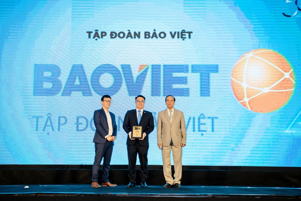 Bảo Việt: Doanh nghiệp tỷ đô, lần thứ 5 ghi danh TOP 50 công ty kinh doanh hiệu quả nhất Việt Nam