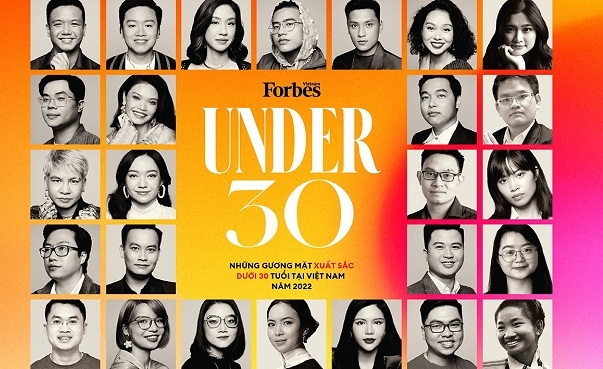 Forbes Việt Nam công bố danh sách Under 30 năm 2022
