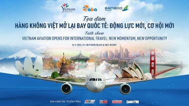 Sắp diễn ra toạ đàm “Hàng không Việt mở lại bay quốc tế: Động lực mới, cơ hội mới”