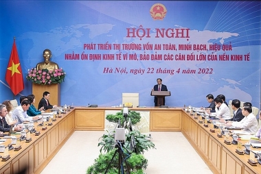 Thủ tướng Phạm Minh Chính: Quyết tâm đưa thị trường vốn vào quỹ đạo phát triển bền vững
