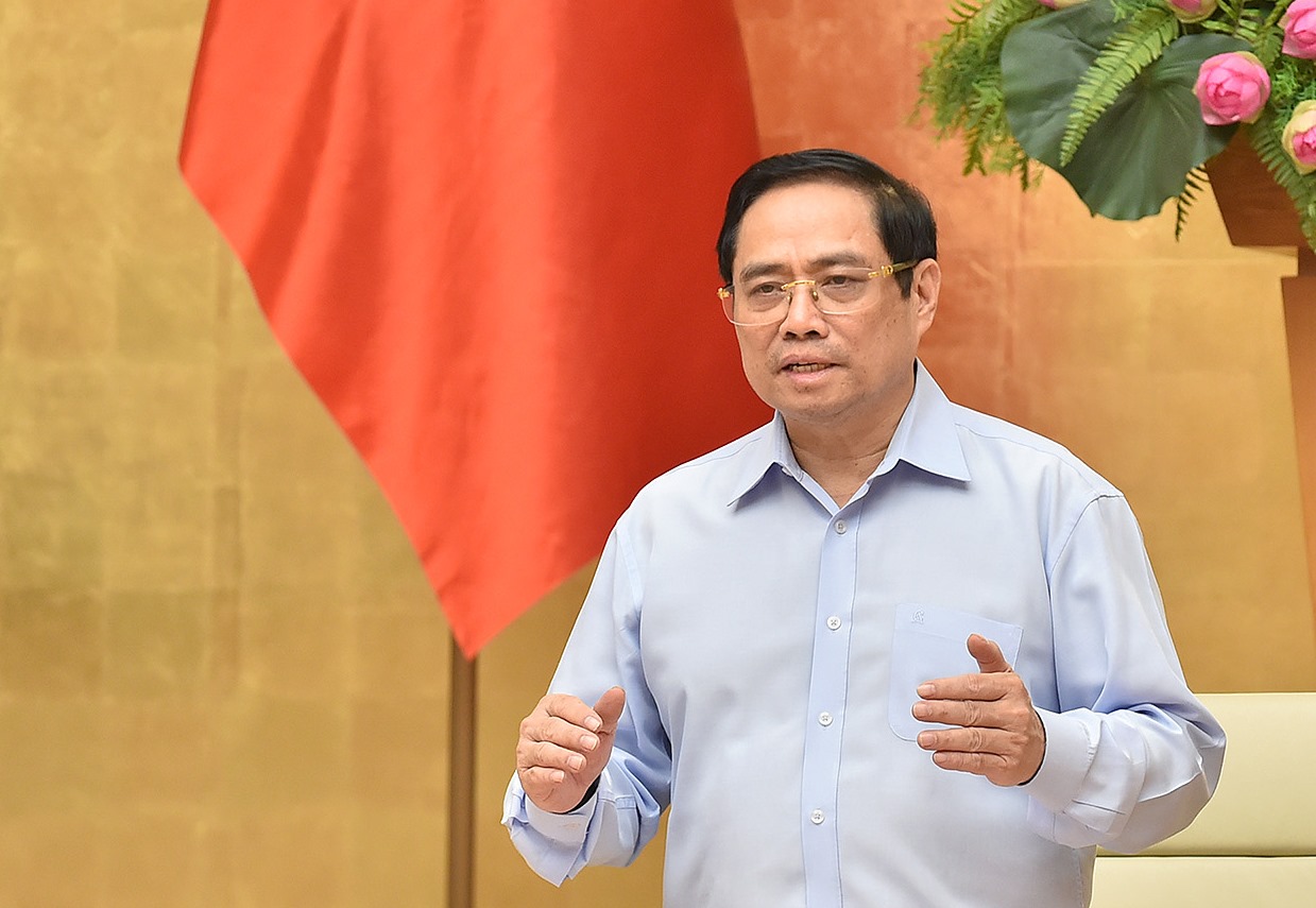 Thủ tướng Phạm Minh Chính: Phải xác định cuộc chiến trường kỳ, lâu dài trong chống dịch