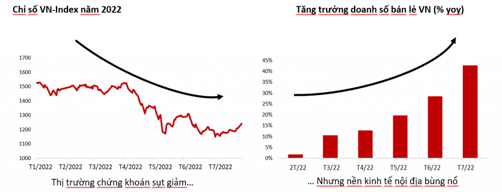 Sức mạnh của nền kinh tế không được phản ánh vào giá cổ phiếu Việt Nam