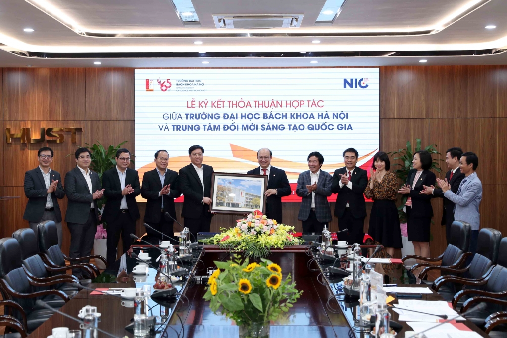 Chung tầm nhìn về đổi mới sáng tạo, NIC hợp tác với Trường đại học Bách khoa Hà Nội