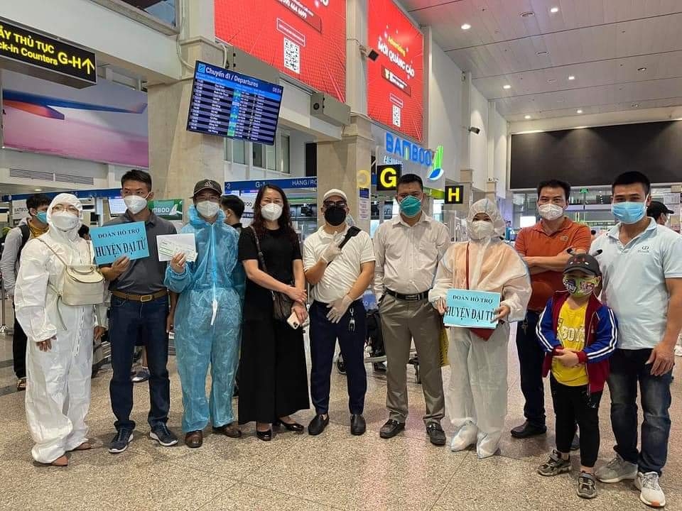 Gần 300 công dân Thái Nguyên về quê an toàn trên chuyến bay của Bamboo Airways