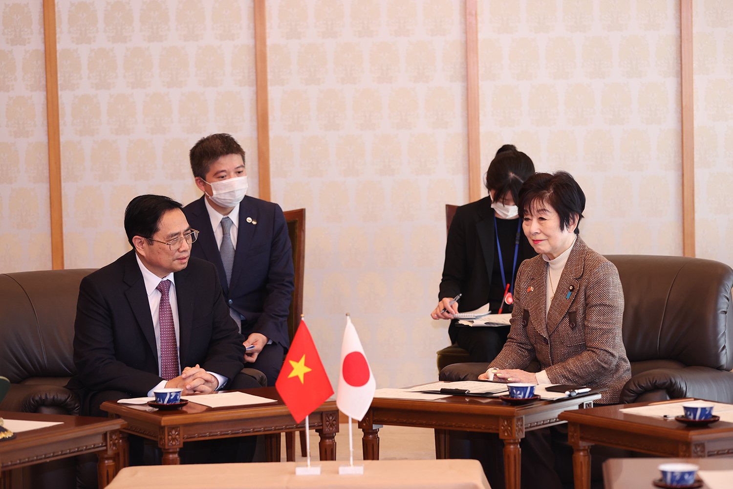 Chủ tịch Thượng viện Nhật Bản: ‘Càng khi khó khăn, càng rõ ai là bạn tốt’