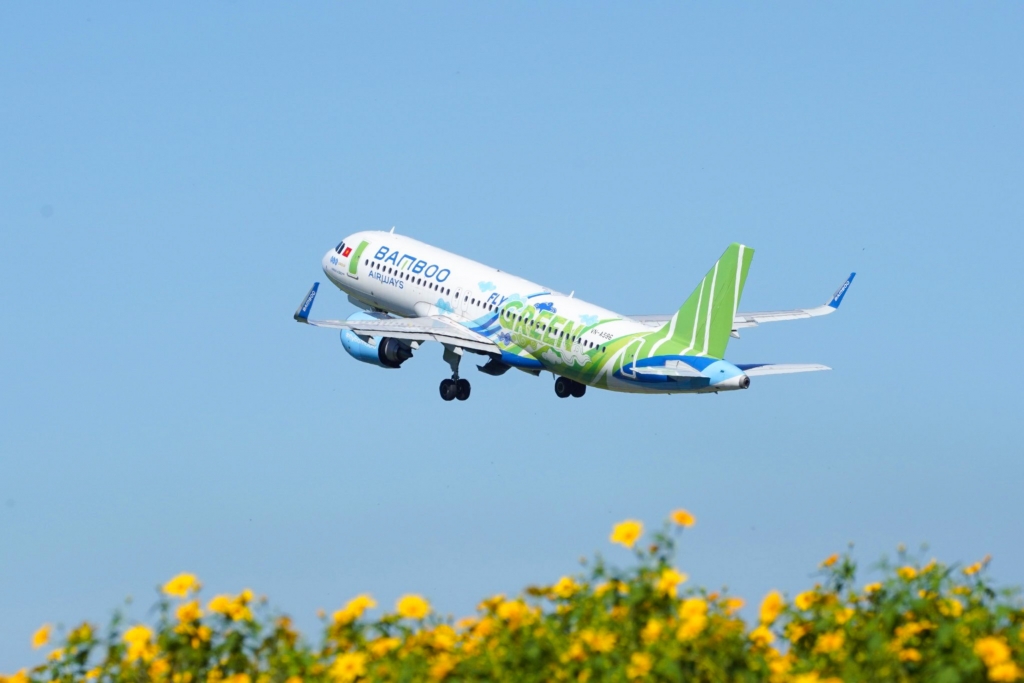 “Bay trong tầm tay” với ứng dụng di động mới của Bamboo Airways