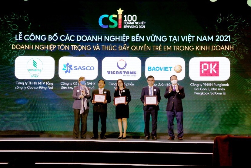 Bảo Việt đứng đầu TOP 10  Doanh nghiệp bền vững Việt Nam 6 năm liên tiếp