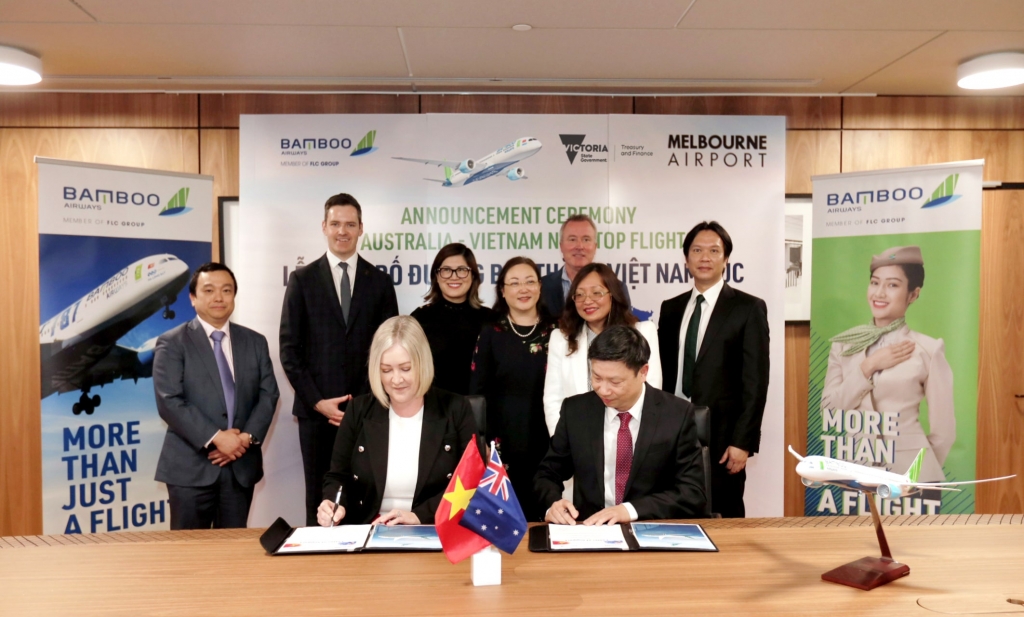 Bamboo Airways công bố đường bay thẳng Việt - Úc, bay thường lệ từ đầu năm 2022