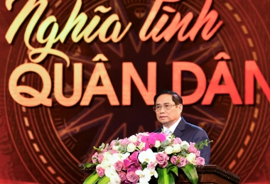 Thủ tướng Phạm Minh Chính: Dịch bệnh đang dần qua đi, nhưng tình quân dân mãi mãi đọng lại