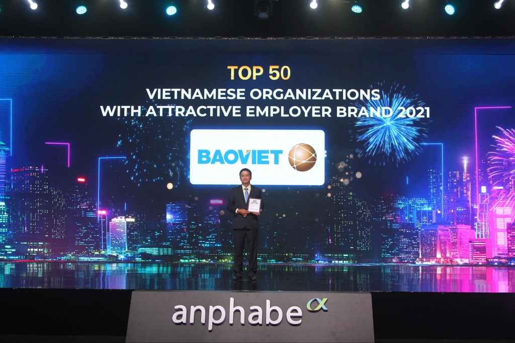 Bảo Việt nhận vinh danh kép: Nơi làm việc tốt nhất Việt Nam và nhà tuyển dụng hấp dẫn năm 2021