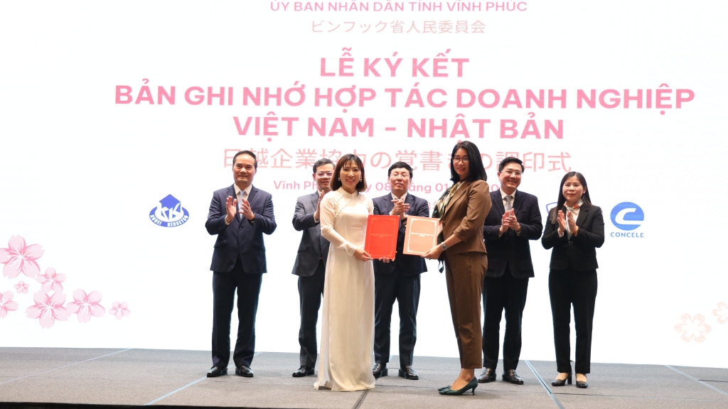 Vĩnh Phúc đẩy mạnh giao lưu, kết nối doanh nghiệp Việt Nam - Nhật Bản năm 2023