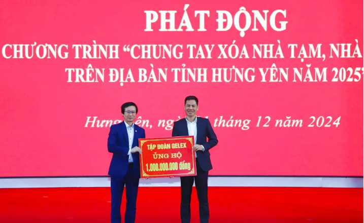 GELEX xây dựng thương hiệu thông qua các hoạt động CSR