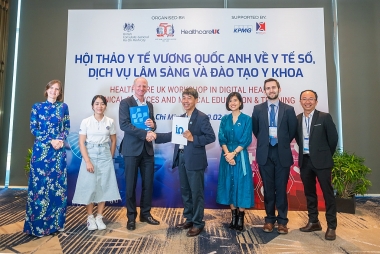 Đoàn doanh nghiệp y tế Anh quốc tới thăm TP. Hồ Chí Minh