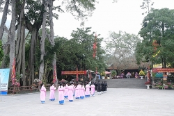 Lễ dâng hương Quốc Mẫu chính thức khai hội Tây Thiên