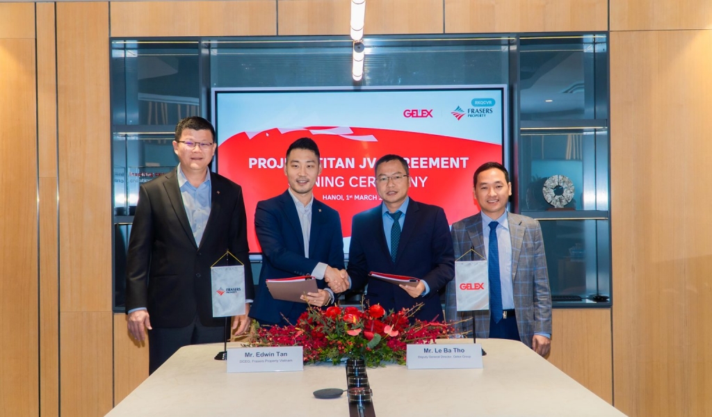 GELEX và Frasers Property Vietnam hợp tác xây dựng khu công nghiệp chất lượng cao