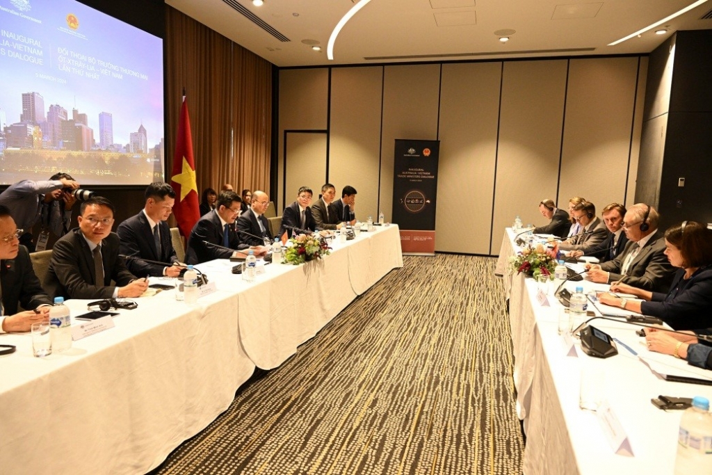 Thúc đẩy hợp tác thương mại, công nghiệp, năng lượng Việt Nam - Australia