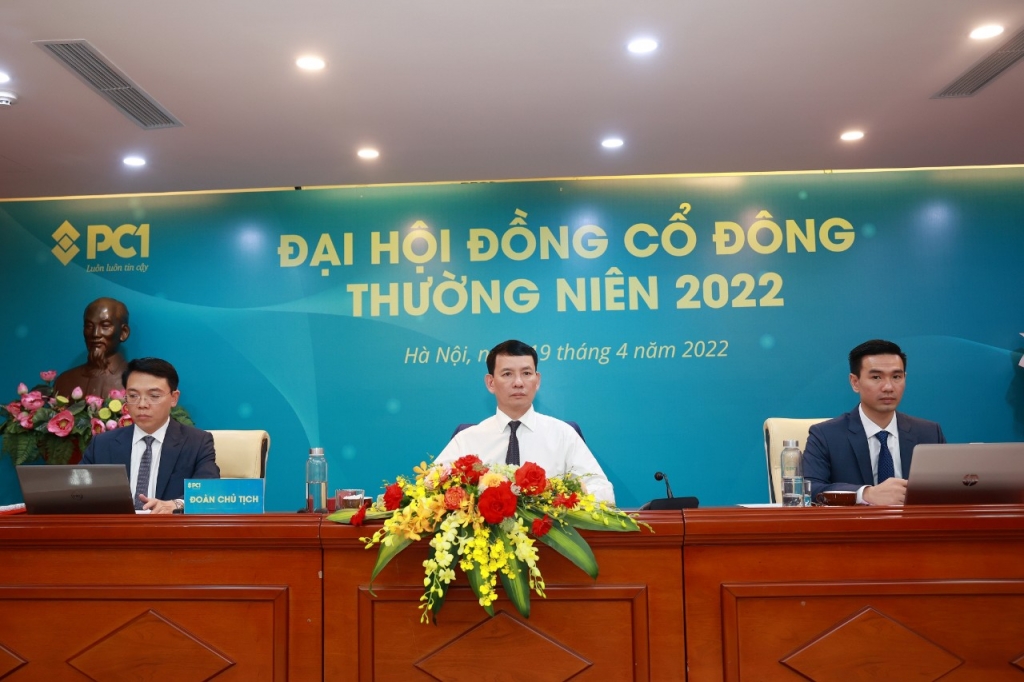 ĐHCĐ PC1 chốt kế hoạch tăng doanh thu, trả cổ tức 15% bằng cổ phiếu