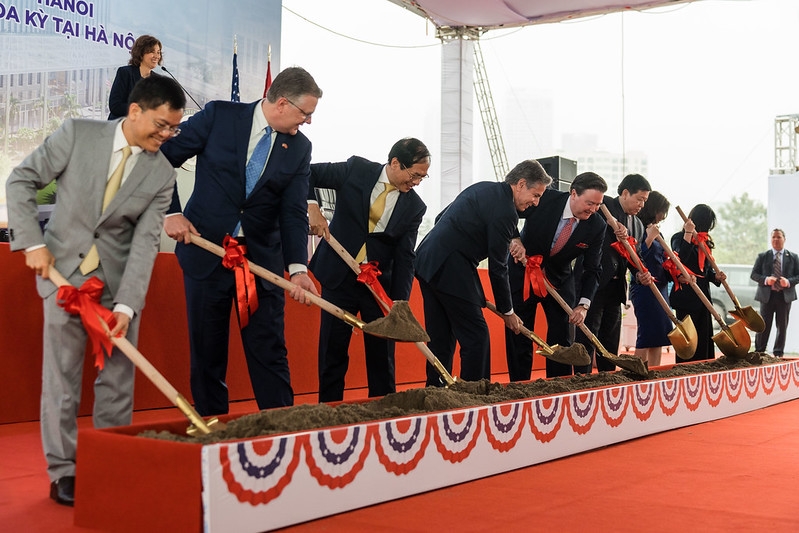 Chính thức khởi công Khu phức hợp Đại sứ quán Hoa Kỳ tại Hà Nội