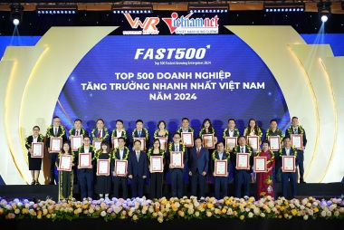 Vinh danh Top 500 doanh nghiệp tăng trưởng nhanh nhất Việt Nam và các “sếu"đầu đàn lĩnh vực Bất động sản - Xây dựng và Vật liệu xây dựng