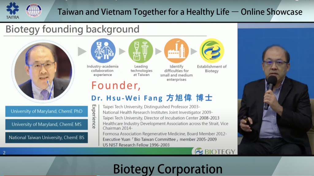 Doanh nghiệp Việt Nam và Đài Loan hợp tác về chăm sóc sức khỏe thông minh