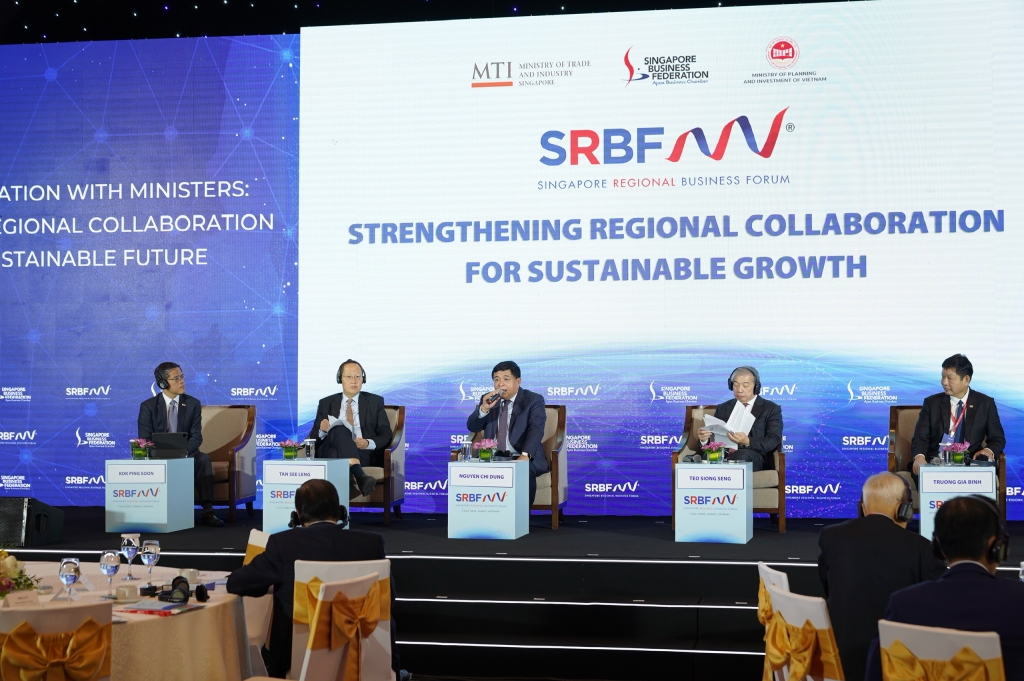 Bộ trưởng Nguyễn Chí Dũng: Đẩy mạnh hợp tác Việt Nam và Singapore về tăng trưởng xanh, kinh tế số và đào tạo nhân lực