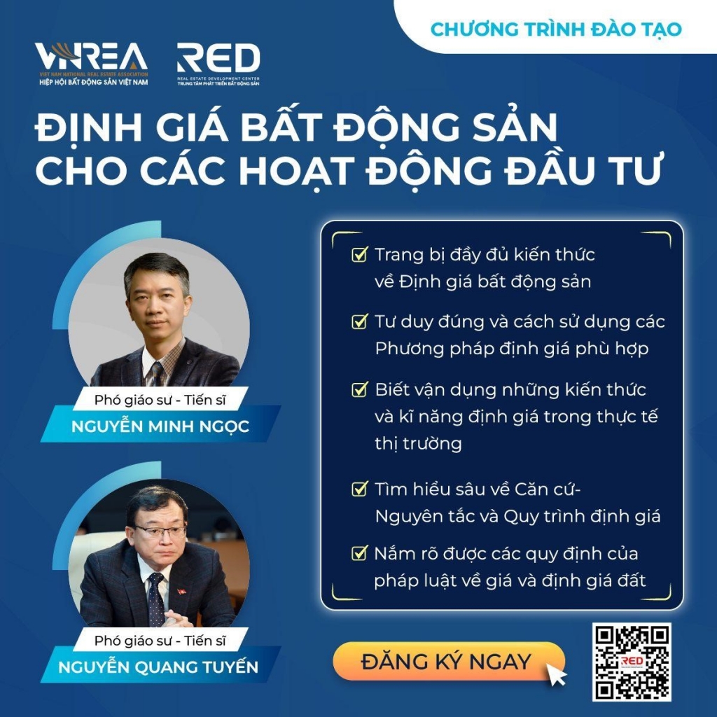 Định giá bất động sản để đầu tư cần tư duy sâu và liên tục về giá trị thị trường
