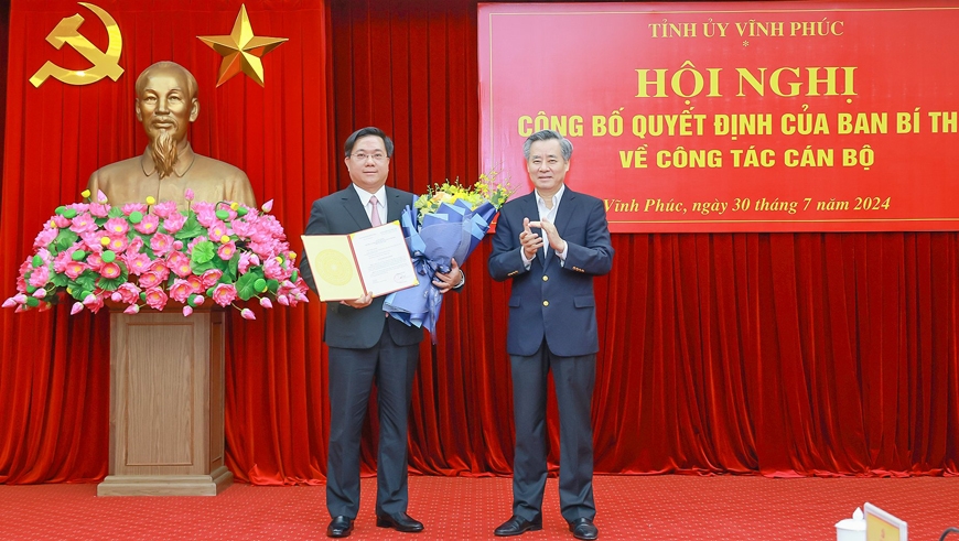 Ông Trần Duy Đông được bầu giữ chức Chủ tịch UBND tỉnh Vĩnh Phúc nhiệm kỳ 2021-2026