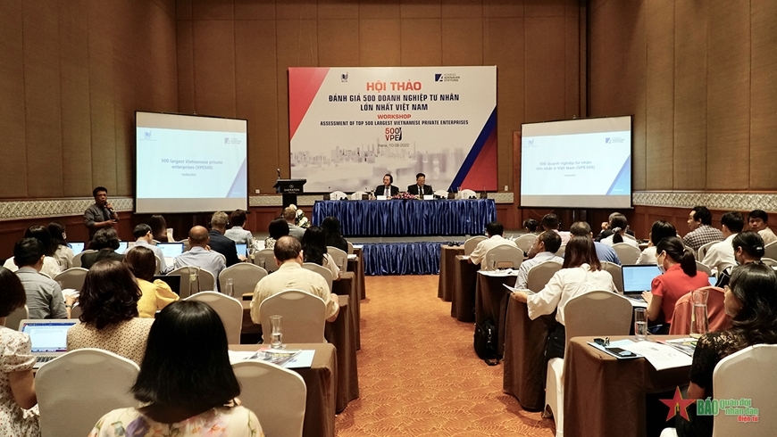 Công bố báo cáo Đánh giá 500 doanh nghiệp tư nhân lớn nhất Việt Nam (VPE500)