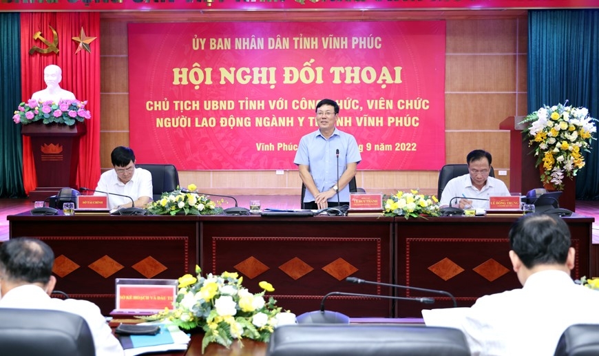 Chủ tịch Lê Duy Thành: Trung ương và tỉnh luôn dành sự quan tâm đặc biệt cho ngành y