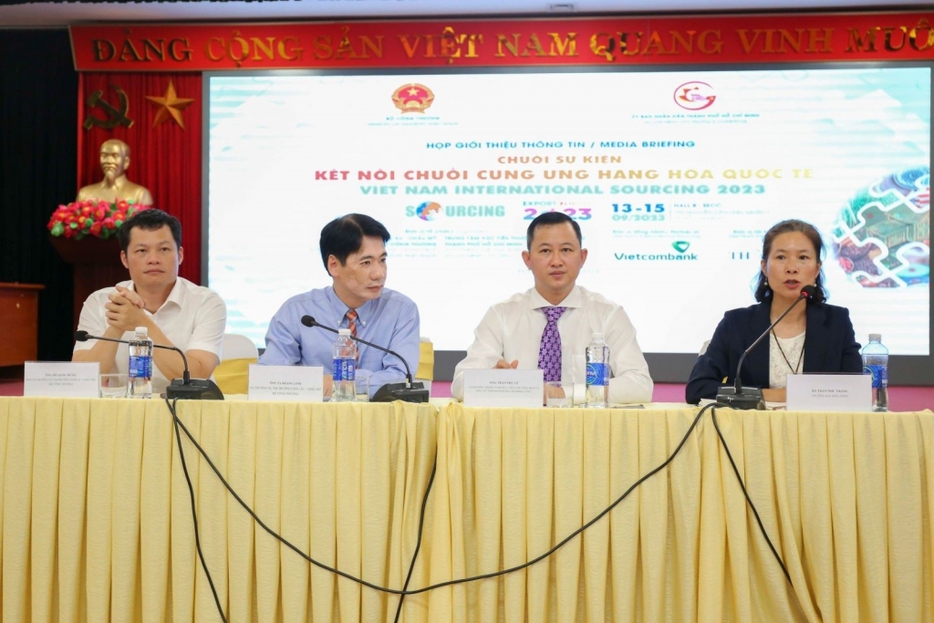 Chuẩn bị diễn ra Chuỗi sự kiện Kết nối chuỗi cung ứng hàng hóa quốc tế - Vietnam International Sourcing 2023