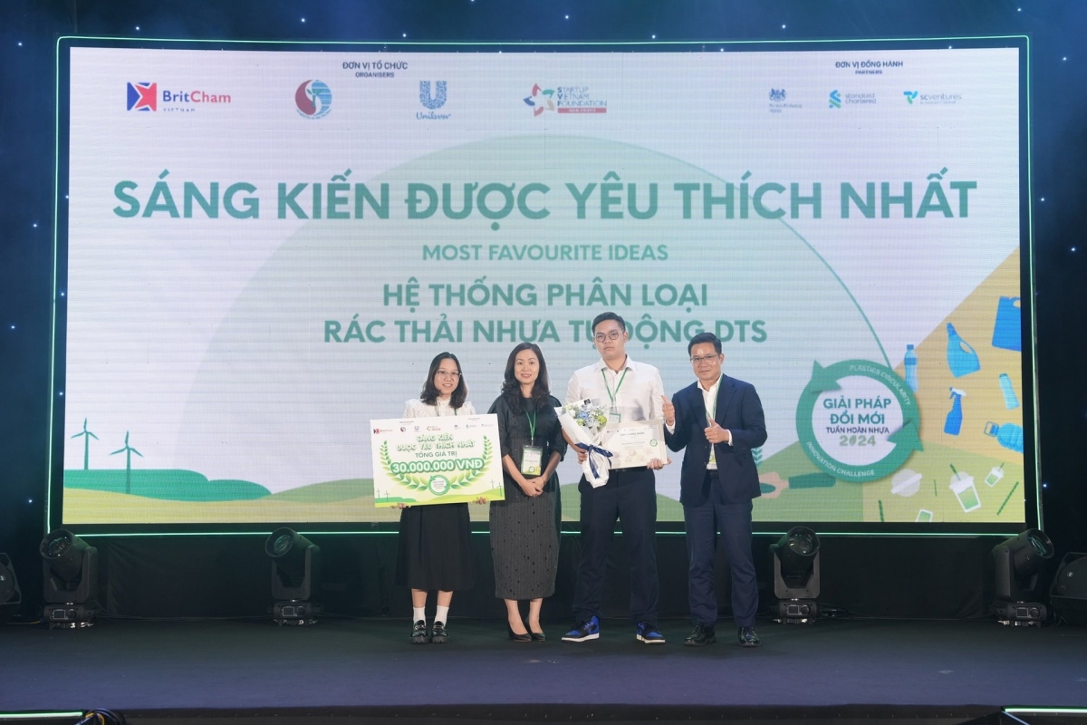 Vinh danh các dự án được trao giải thưởng “Giải pháp Đổi mới Tuần hoàn Nhựa 2024”: Khơi nguồn sáng tạo vì môi trường bền vững