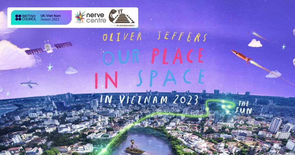 Tác phẩm điêu khắc Our Place in Space từ Vương quốc Anh sẽ đến Hà Nội