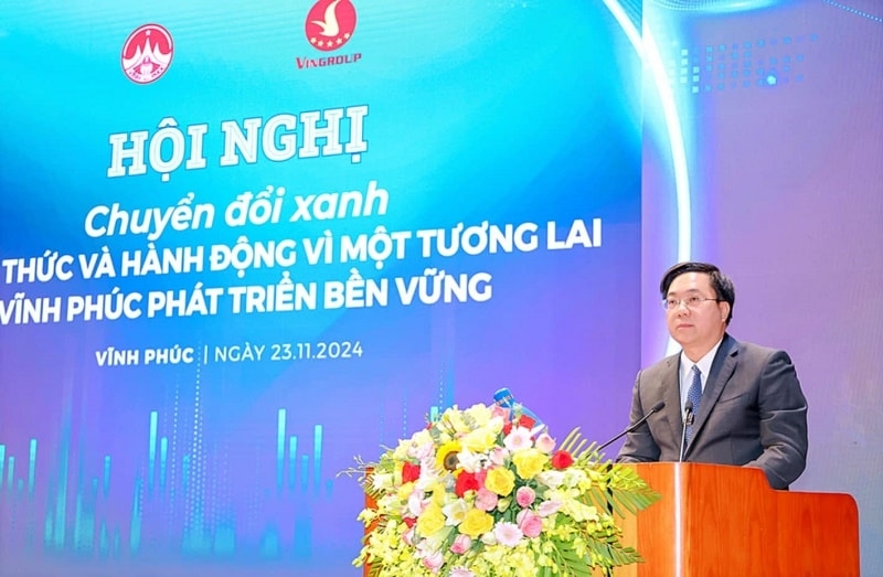 Vĩnh Phúc hợp tác toàn diện cùng doanh nghiệp đẩy mạnh chuyển đổi xanh