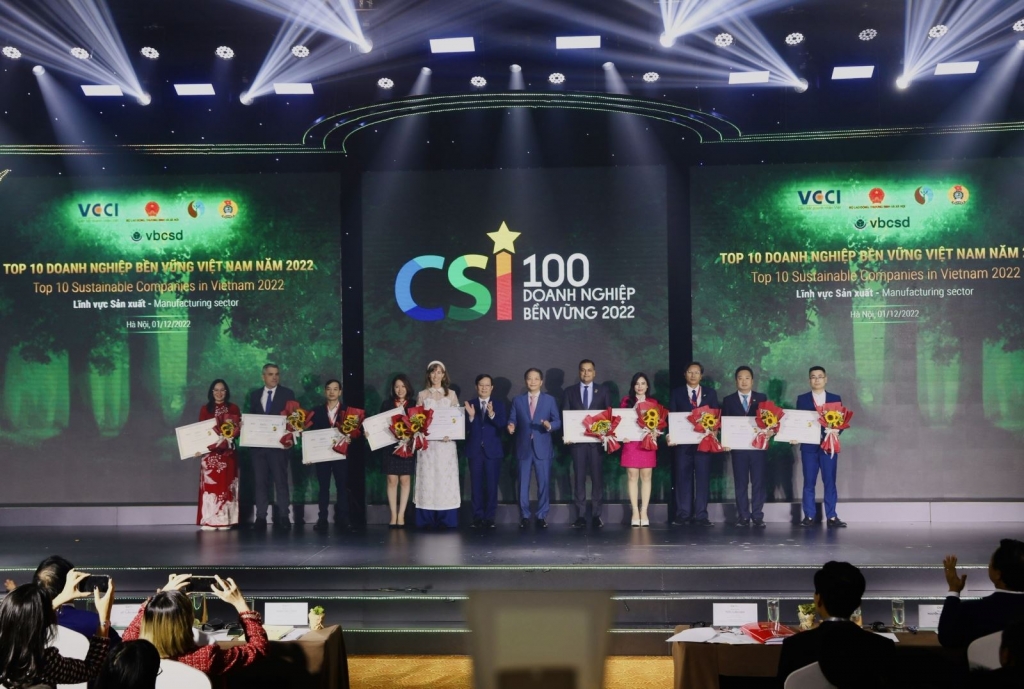 Chính thức công bố các doanh nghiệp bền vững tại Việt Nam năm 2022 (CSI 2022)