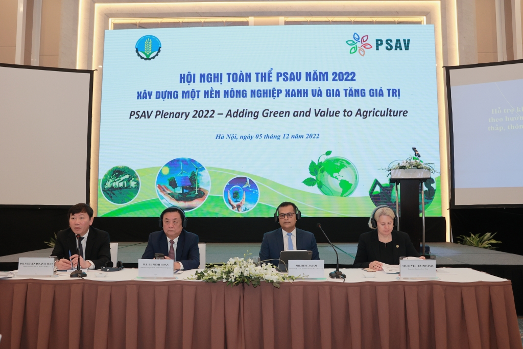 Đẩy mạnh hợp tác công - tư đa bên nhằm thúc đẩy nông nghiệp xanh ứng phó với biến đổi khí hậu