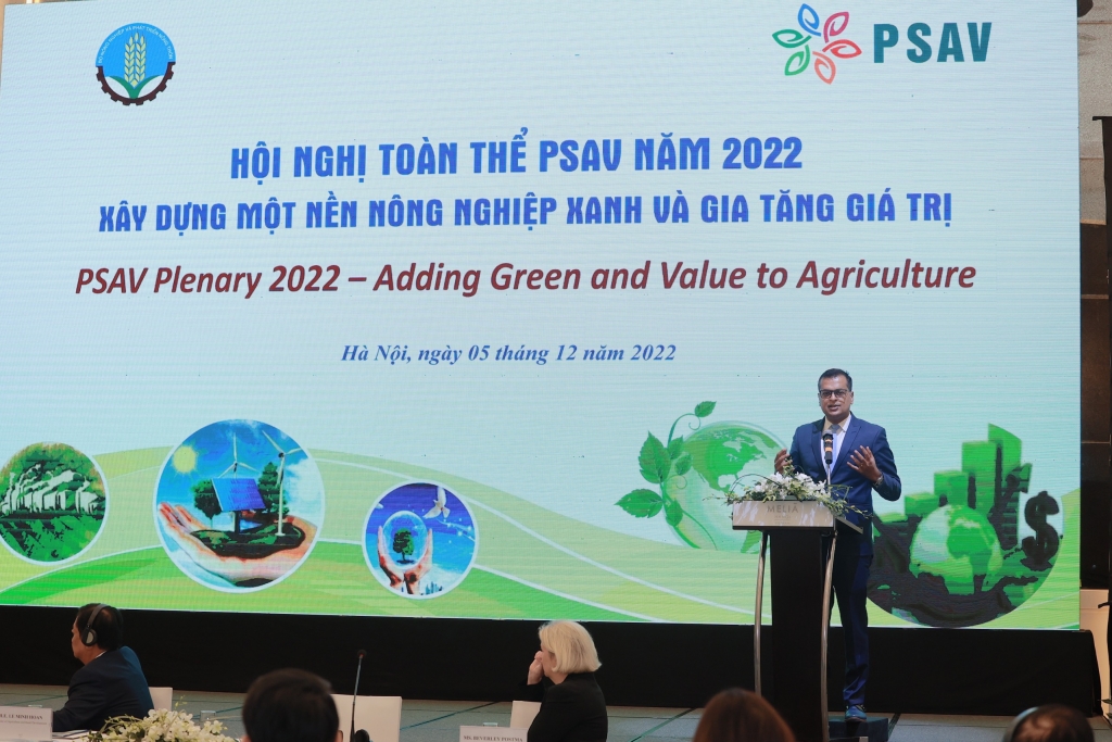 Đẩy mạnh hợp tác công - tư đa bên nhằm thúc đẩy nông nghiệp xanh ứng phó với biến đổi khí hậu