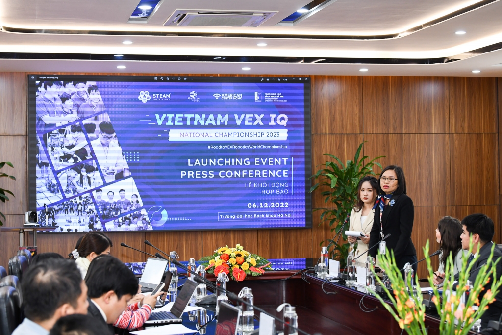 Công bố Giải vô địch VEX IQ Robotics toàn quốc năm 2023
