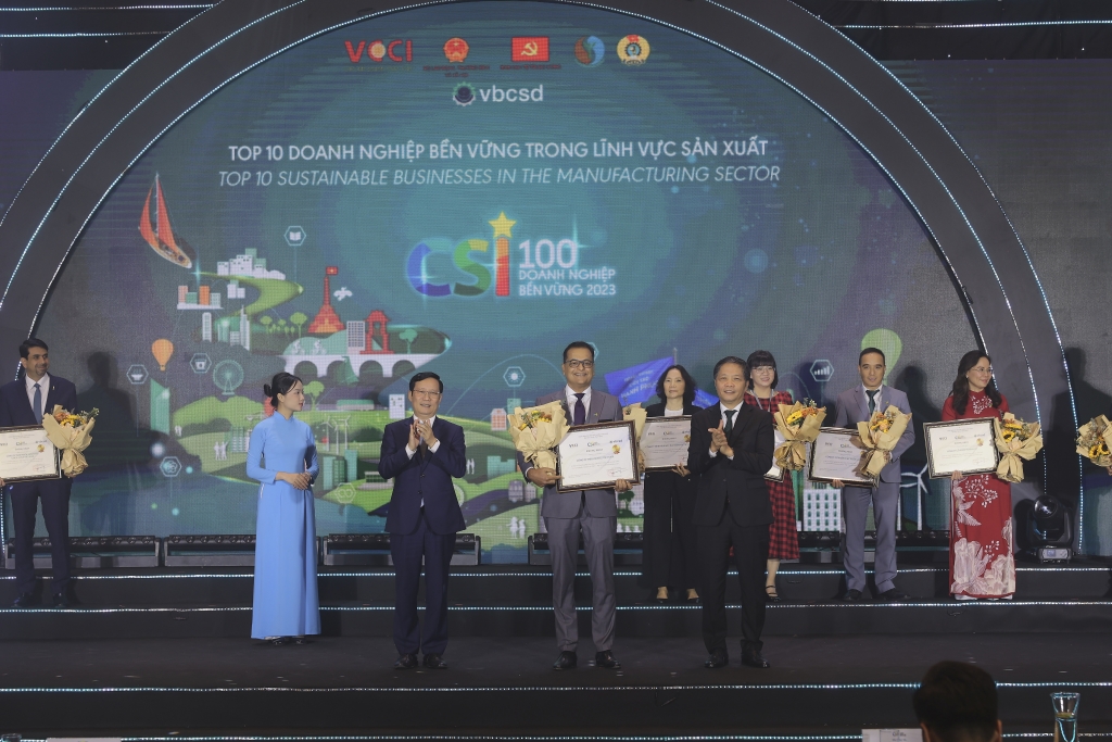Nestlé Việt Nam dẫn đầu Top 100 Doanh Nghiệp Bền Vững trong 3 năm liên tiếp