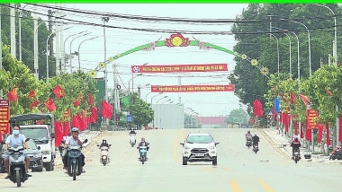 Huyện Triệu Sơn, tỉnh Thanh Hóa đạt chuẩn nông thôn mới