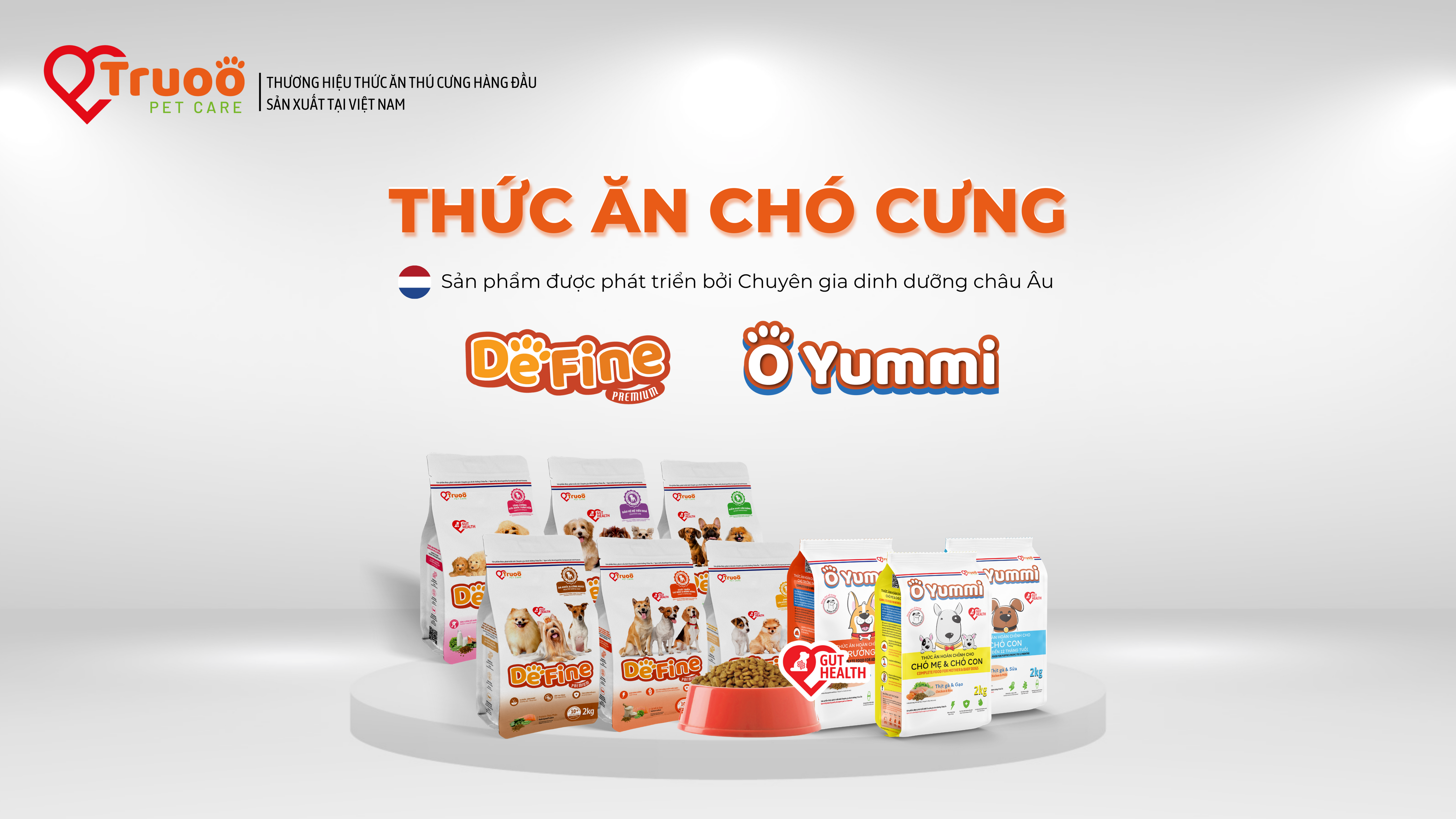Truoo Pet Care - Thương hiệu thức ăn thú cưng hàng đầu sản xuất tại Việt Nam