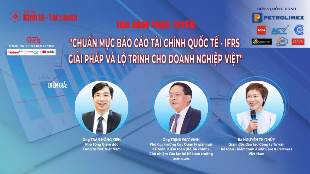 Toạ đàm “Chuẩn mực báo cáo tài chính quốc tế - Giải pháp và lộ trình cho doanh nghiệp Việt” Toạ đàm “Chuẩn mực báo cáo tài chính quốc tế - Giải pháp và lộ trình cho doanh nghiệp Việt”