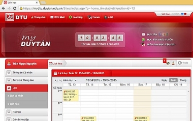 Nghiên cứu về sự hài lòng của sinh viên Trường Đại học Duy Tân khi sử dụng hệ thống myDTU