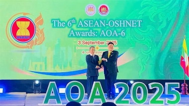 Petrolimex nhận Giải thưởng ASEAN-OSHNET về An toàn, Vệ sinh lao động