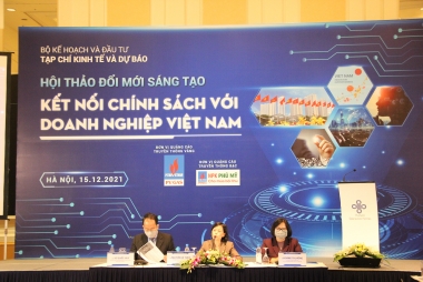 Hội thảo "Đổi mới sáng tạo: Kết nối chính sách với doanh nghiệp Việt Nam"