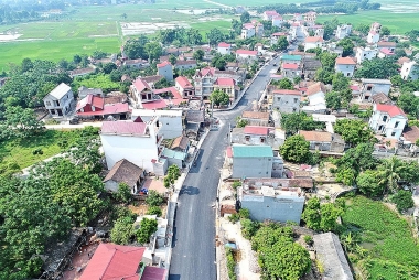 Huyện Việt Yên, tỉnh Bắc Giang đẩy mạnh xây dựng nông thôn mới nâng cao